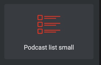 podcast list small elementor widget for wordpress