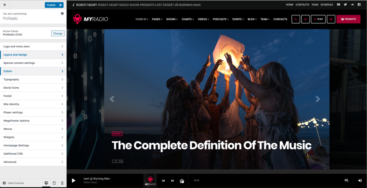 The Ultimate Wordpress Theme For Radio Stations Qantumthemes