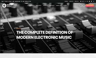Demo 03 – Electronic Music Radio Template [Radio WordPress Theme demo] Home 04