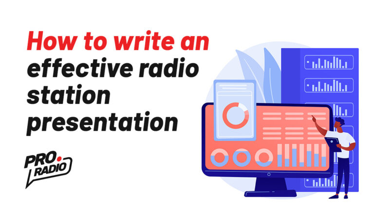 how to start a radio presentation