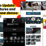 Radio Station website template update