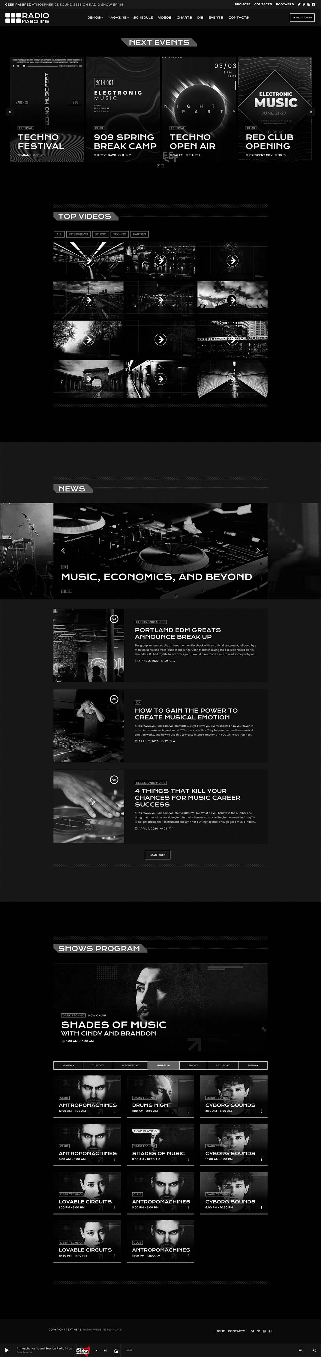 Demo 11 Maschine Fm Techno Radio Pro Radio