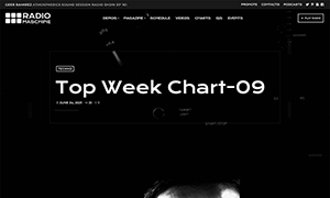 Demo 11 – Maschine FM – Techno Radio [Radio WordPress Theme demo] Music chart