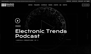 Demo 11 – Maschine FM – Techno Radio [Radio WordPress Theme demo] Single podcast