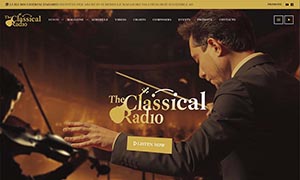 Demo 14 – The Classical Radio [Radio WordPress Theme demo] Classical radio template - Home 01