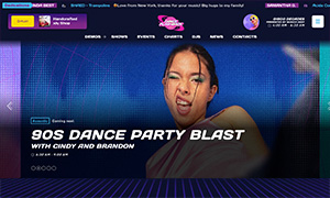 Demo 21 – Dance Flashback Radio – 90’s Remember Dance and Progressive hits [Radio WordPress Theme demo] Shows schedule