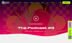 Demo 24 – Urban Radio – Reggaeton Radio Website Template [Radio WordPress Theme demo] Single Podcast