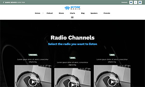 Demo 25 – Skytune Radio – Versatile Radio Station Website [Radio WordPress Theme demo] Home 03