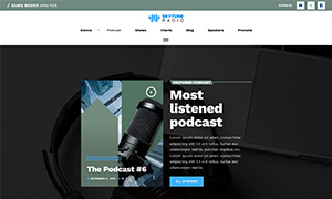 Demo 25 – Skytune Radio – Versatile Radio Station Website [Radio WordPress Theme demo] Podcasts