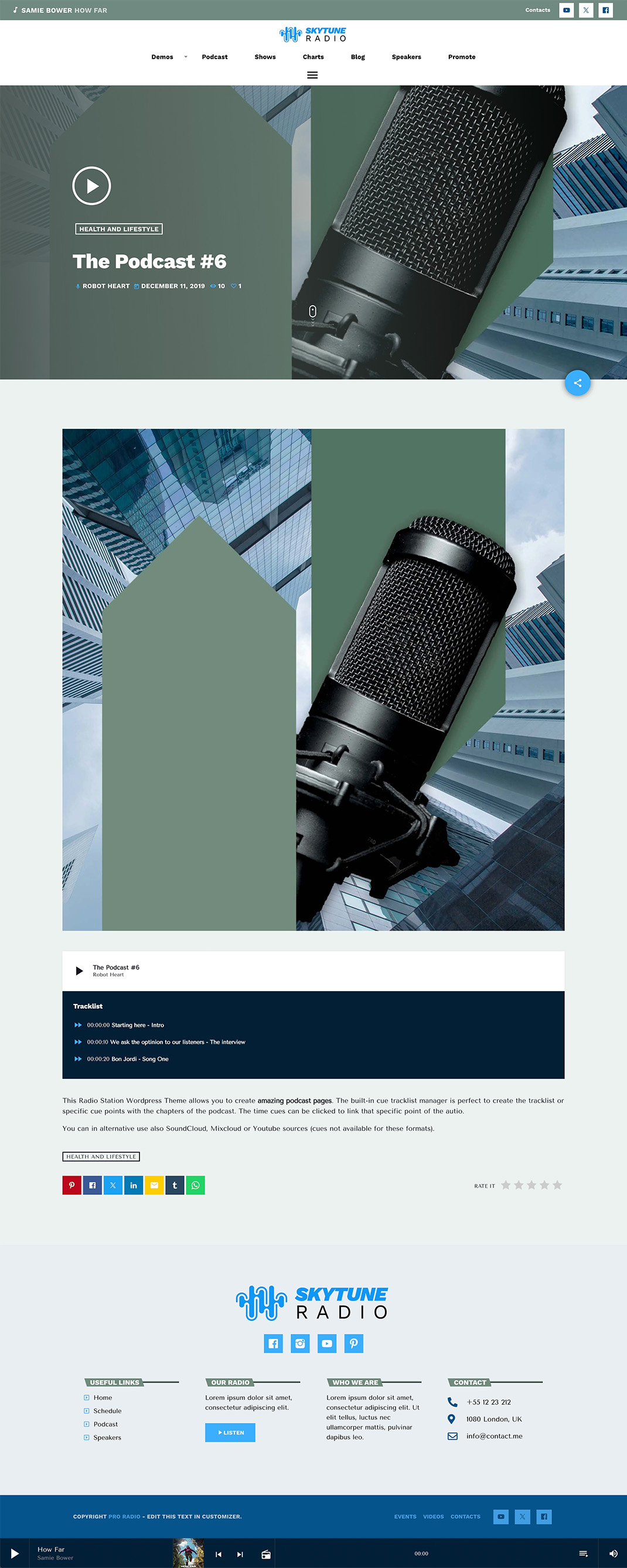 Demo 25 Skytune Radio Versatile Radio Station site Pro.Radio