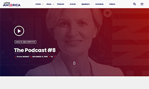 Demo 26 – Listen America – Political Radio Website Template [Radio WordPress Theme demo] Single Podcast