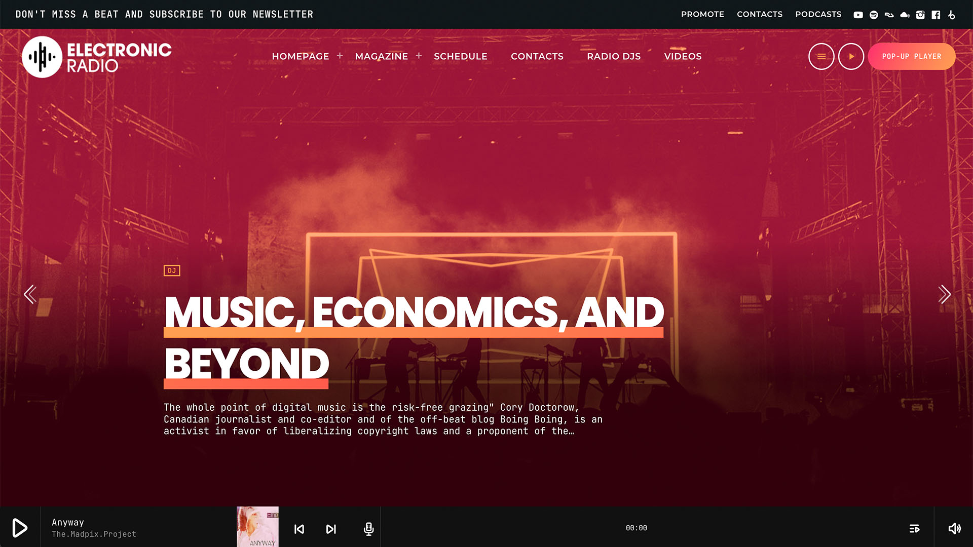 electronic music radio website template home 03