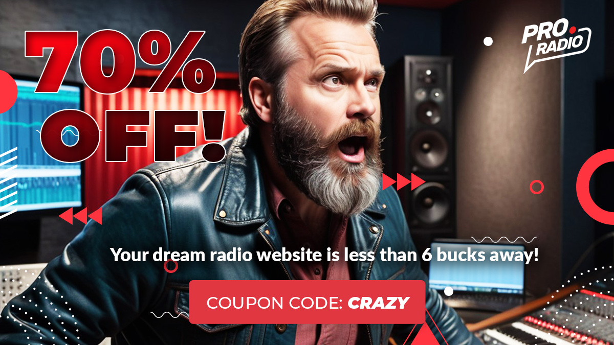 70% DISCOUNT ONLY THIS WEEKEND! Unleash the Power of Your Radio Station ...