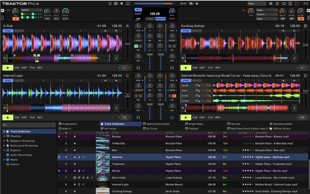 How to broadcast radio from traktor