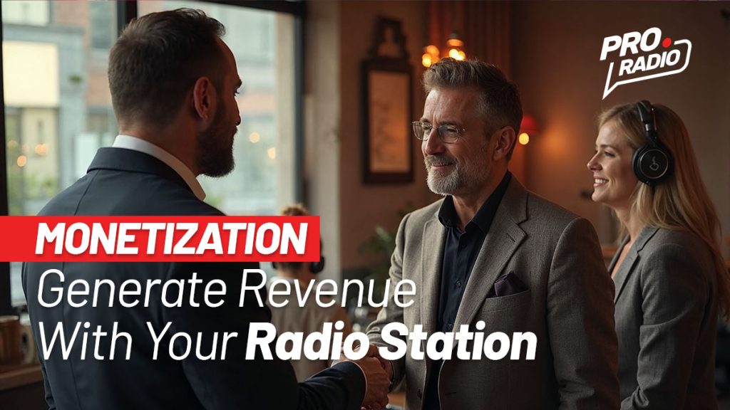 Monetization: generate revenue with your radio station