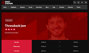 Demo 32 – Daily Station Radio Website Template [Radio WordPress Theme demo] Single show