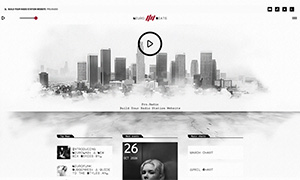 Demo 31 – Neuro Beats Radio Website Template [Radio WordPress Theme demo] Home 03