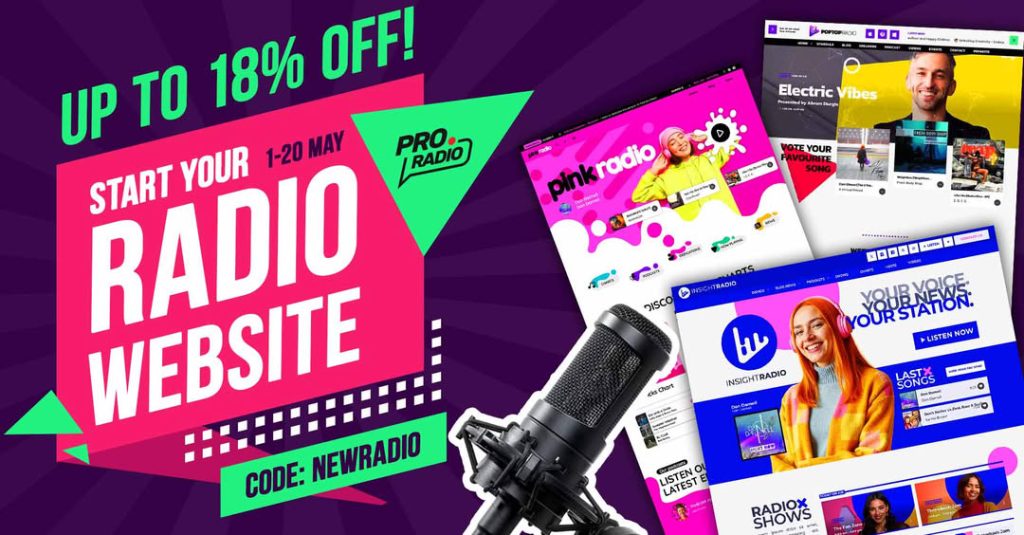18% OFF! Learn the Art of Broadcasting and start your Radio Station with a boost!