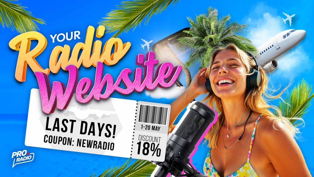 The Art of Broadcasting—Launch Your Radio Station Today with 18% OFF!