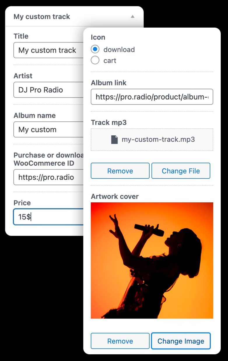 pro radio custom playlist