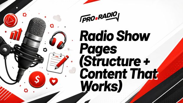 Radio Show Pages (Structure + Content That Works)