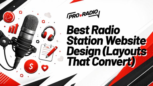Best Radio Station Website Design (Layouts That Convert)