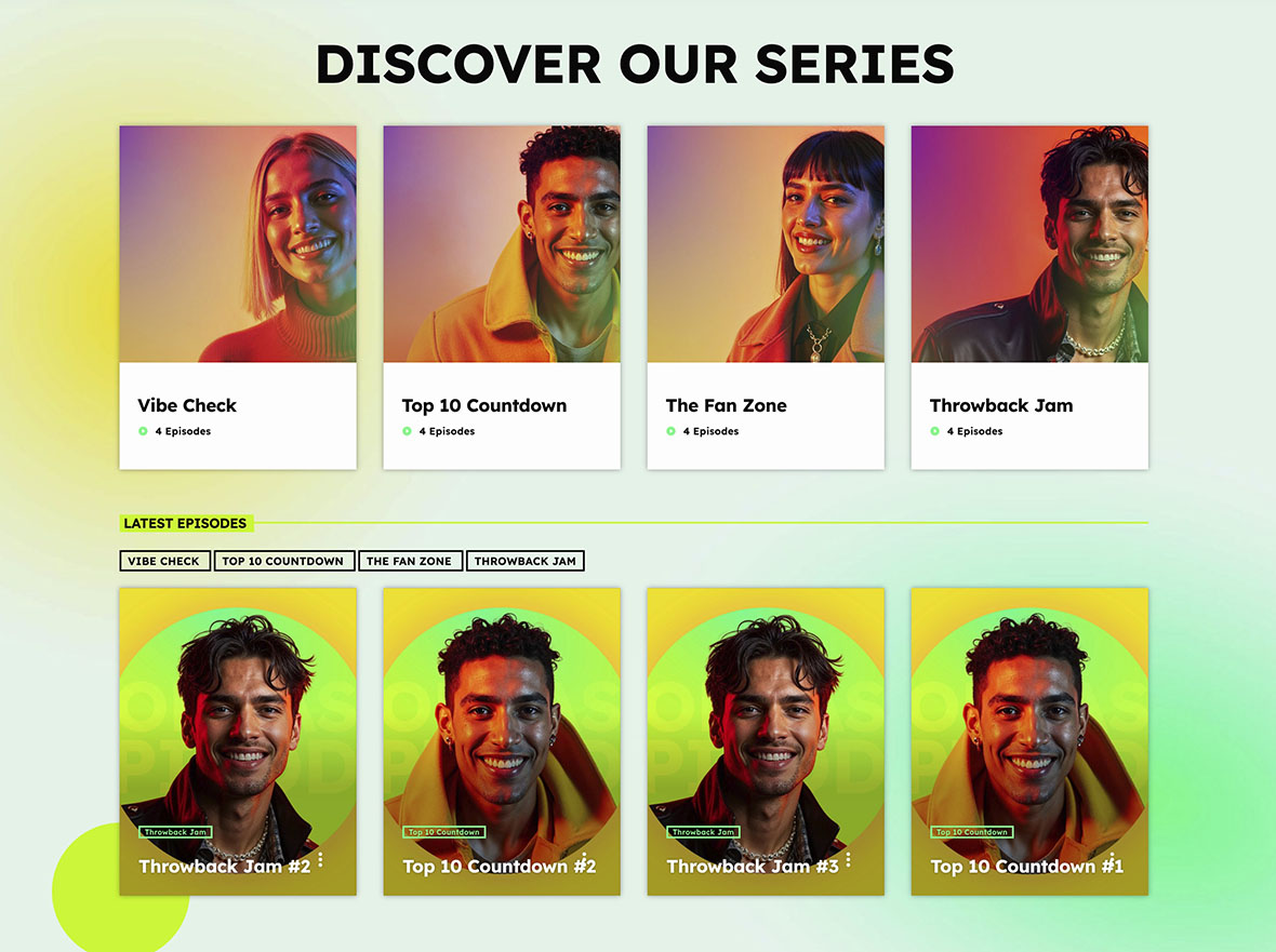 Podcasts increase session time