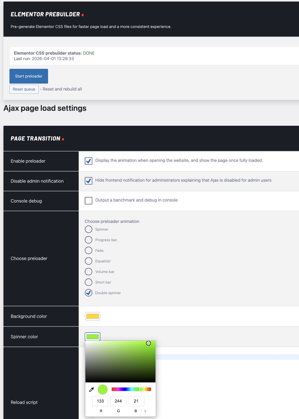 Pro Radio Ajax - non stop music navigation