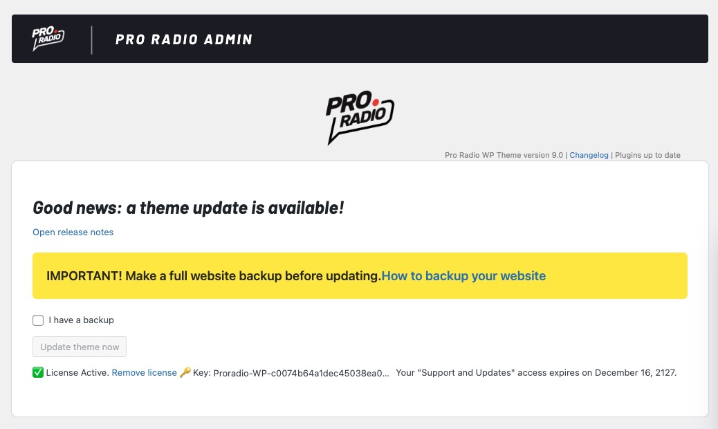 How to update